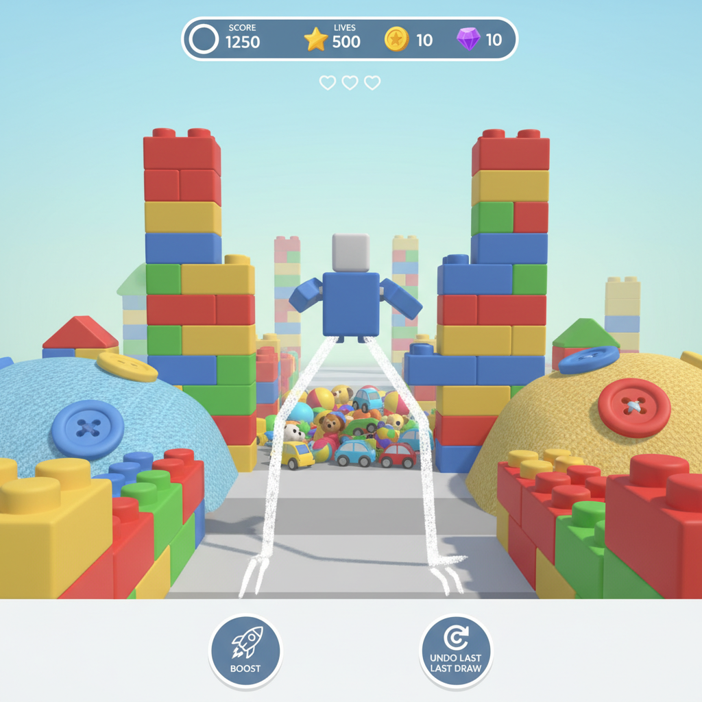 Draw Climber hero mockup