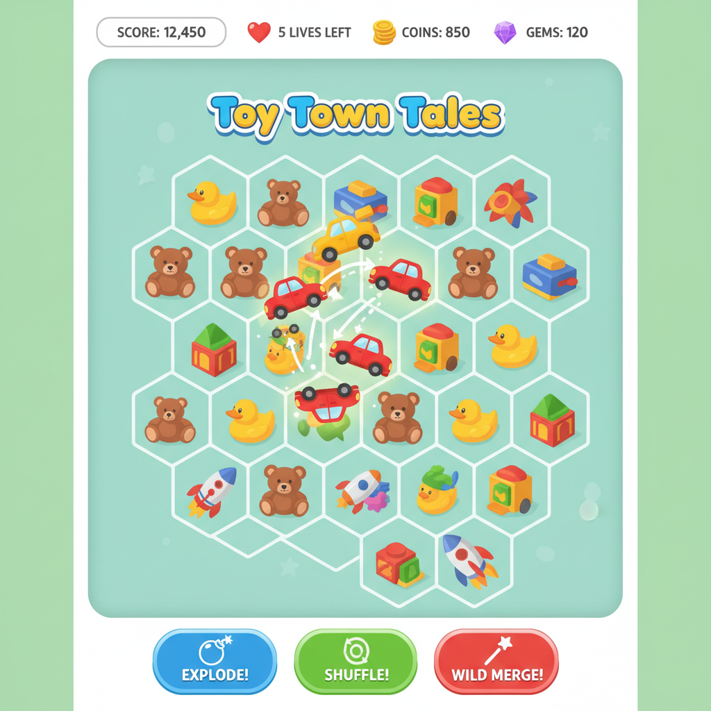 Gossip Harbor®: Merge & Story hero mockup