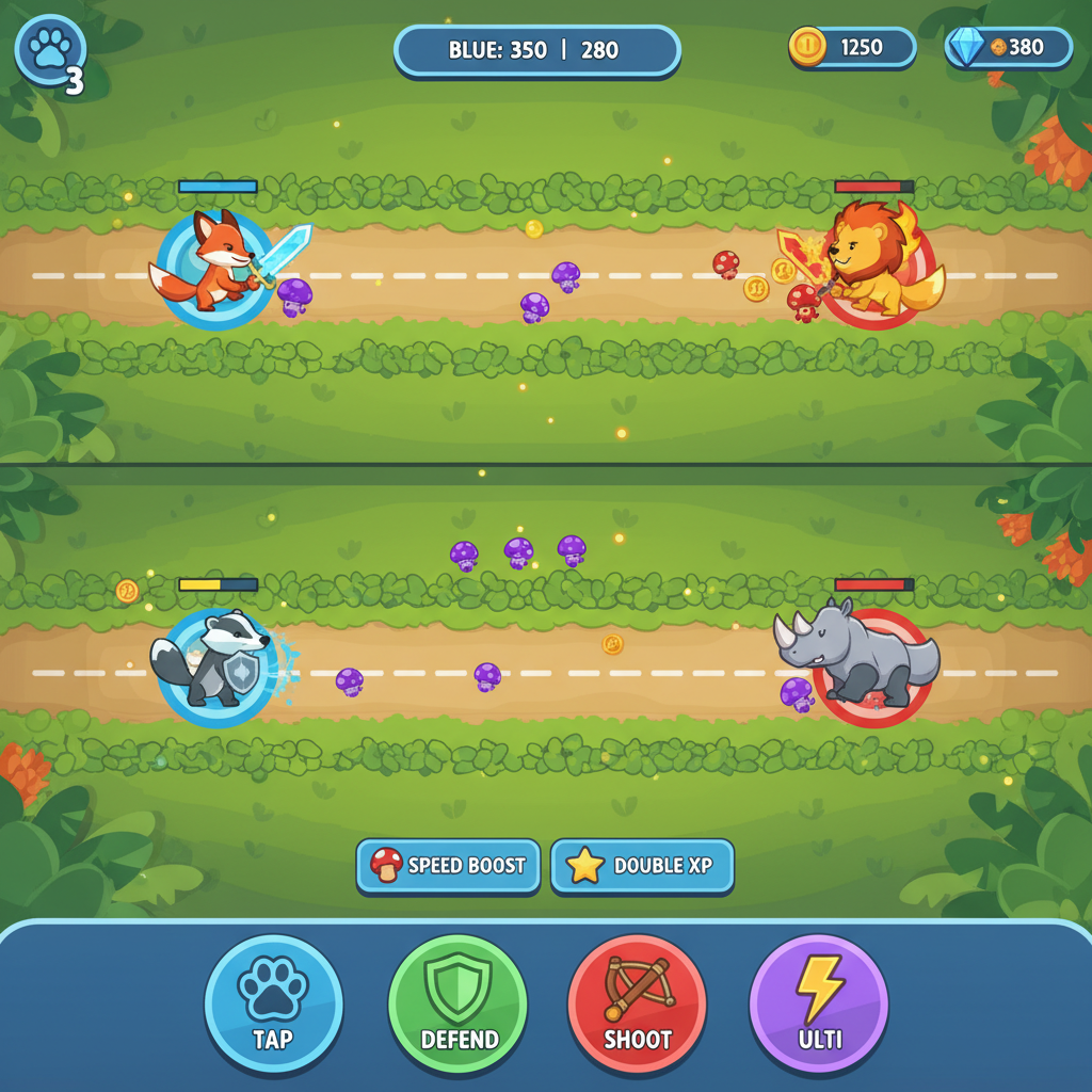 Pokémon Unite hero mockup